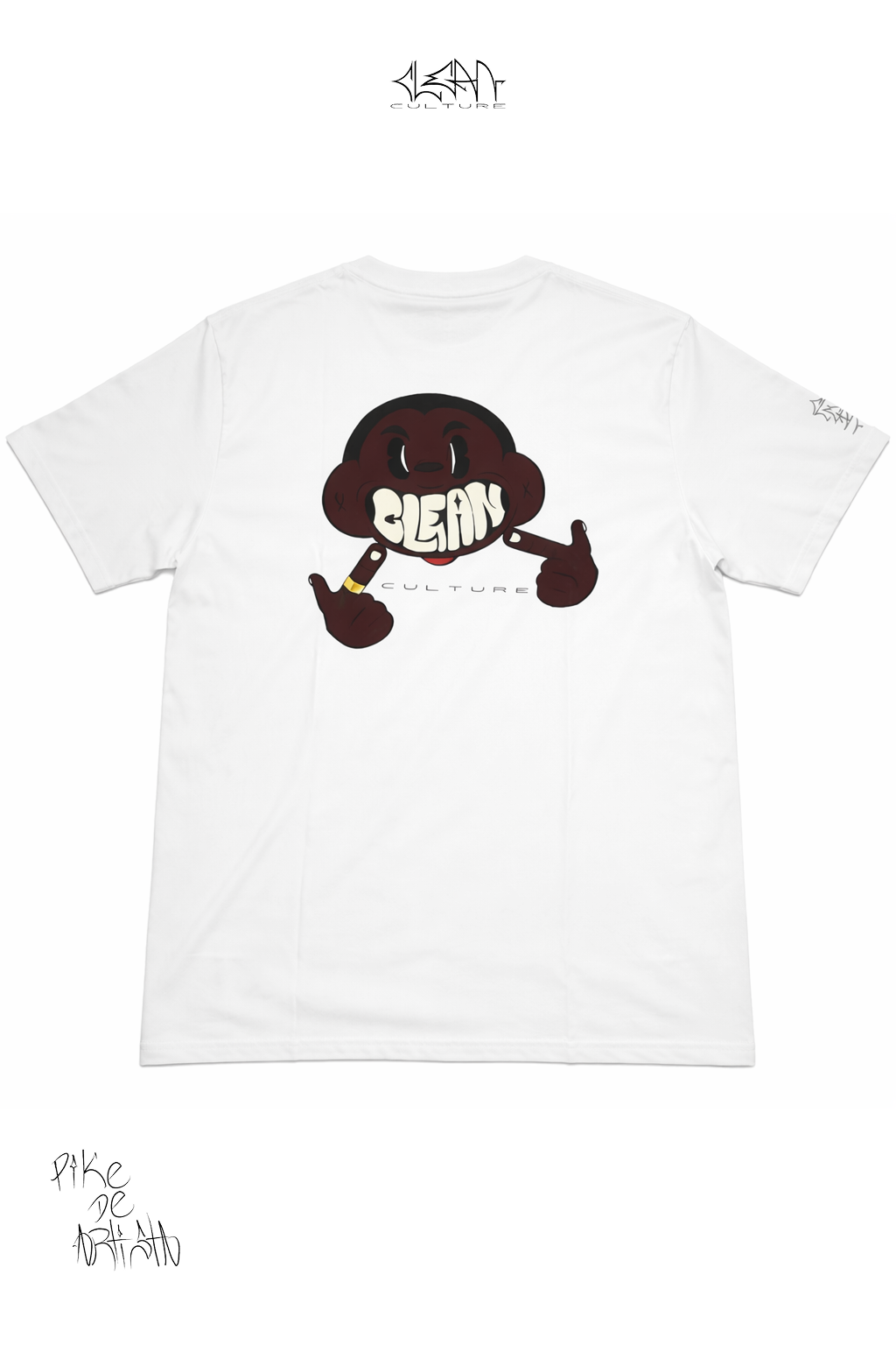 T-SHIRT PIKE DE ARTISTA - WHITE