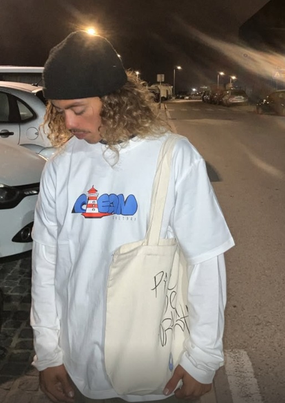 T-SHIRT PIKE DE ARTISTA - WHITE