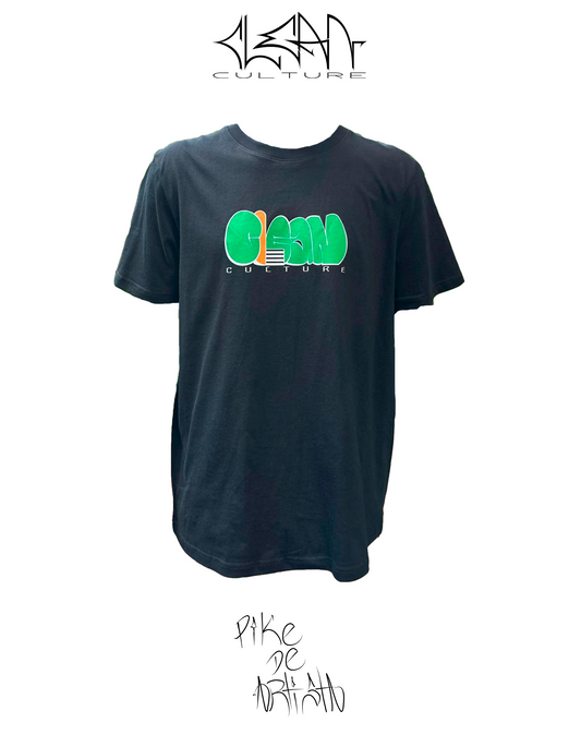T-SHIRT PIKE DE ARTISTA - BLACK