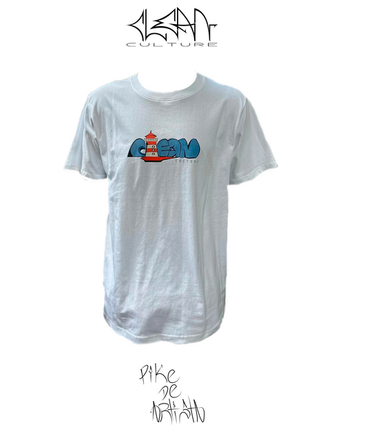 T-SHIRT PIKE DE ARTISTA - WHITE